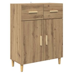 vidaXL Bufet stejar artizanal 34 x 69.5 x 89 cm Lemn compozit