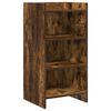 vidaXL Bufet Stejar fumuriu 40 x 36 x 80 cm Lemn prelucrat