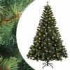 vidaXL Brad de Crăciun artificial cu ramuri articulare 180 cm