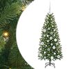 vidaXL Brad de Crăciun artificial Verde 120 cm PE și PVC