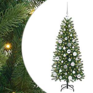 vidaXL Brad de Crăciun artificial Verde 120 cm PE și PVC