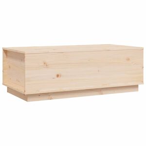 vidaXL Măsuță de cafea, 100x50x35 cm, din lemn masiv de pin