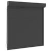 vidaXL Obturator rulant Antracit 140 x 150 cm Aluminiu și Poliuretan