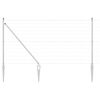 vidaXL Gard de s&acirc;rmă sudată cu țepi 25 x 1,2 m (l x h)