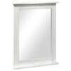 vidaXL Oglindă VIGO Alb Antic 55,5 x 5 x 70 cm Lemn masiv de pin