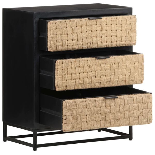 vidaXL Dulap, 60x35x70 cm, lemn masiv de mango