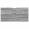 vidaXL Set de mobilier pentru baie 4 pcs Gri Sonoma Lemn compozit