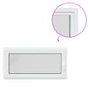 vidaXL Fereastră de subsol culoare internă albă RISOR 120 x 50 cm