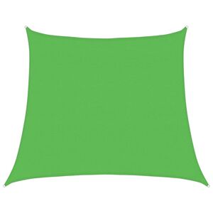 vidaXL P&acirc;nză parasolar, verde deschis, 4/5x4 m, HDPE, 160 g/m&sup2;, trapez