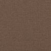 vidaXL Set de canapele cu perne, 3 piese, maro, textil