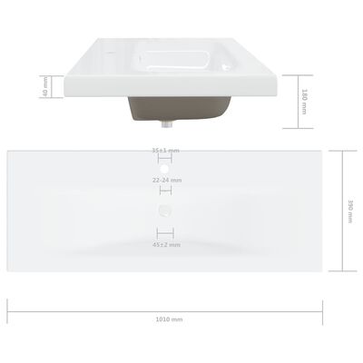 vidaXL Set mobilier de baie, gri beton, lemn prelucrat
