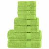 vidaXL Set de prosoape premium SOLUND, 8 piese, verde măr, 600 g/m&sup2;