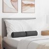 vidaXL Perne Bolster 2 pcs Gri &icirc;nchis &Oslash; 15 x 40 cm
