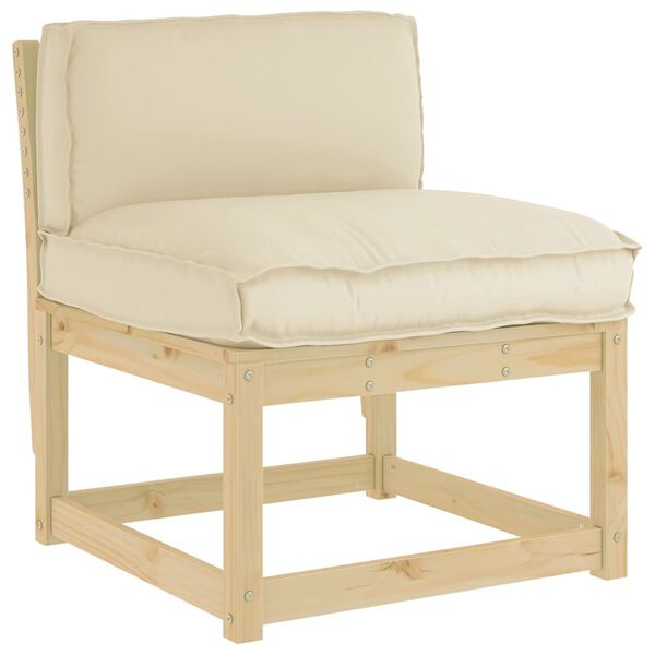 vidaXL Pernă Bej 80 x 40 x 12 cm Material Oxford