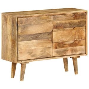 vidaXL Dulap, 90x30x69 cm, lemn masiv de mango