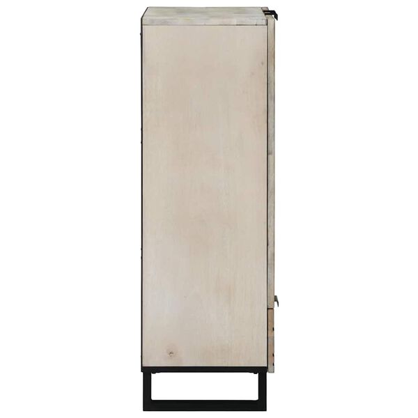 vidaXL Dulapuri și suporturi pentru stocarea media Alb și negru