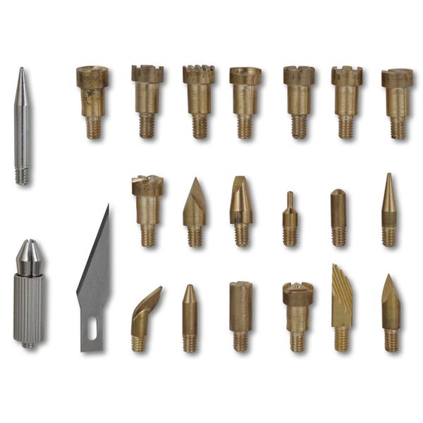 Kit pistol de lipit, set stilou pentru ardere lemn, 30 W