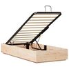 vidaXL Cadru de pat otoman natural 80 x 200 cm Lemn masiv de pin