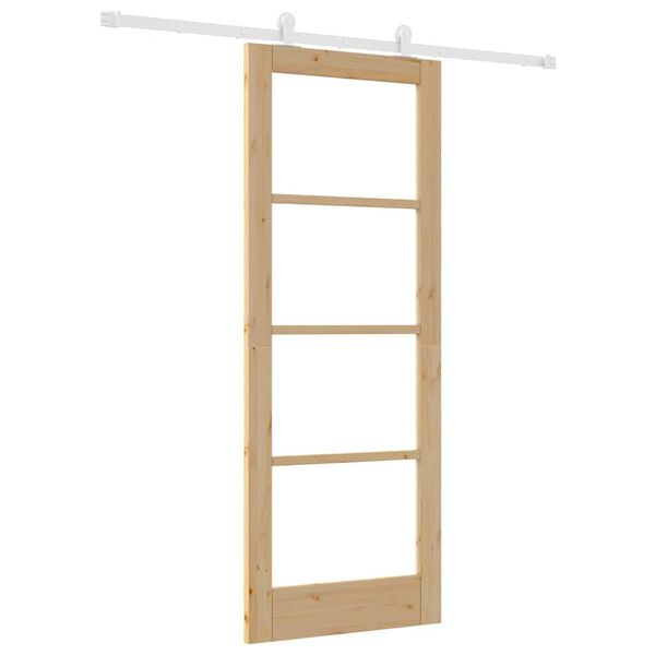 vidaXL Ușă glisantă ORKDAL natural 78 x 202 cm