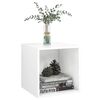 vidaXL Dulap de perete, alb, 37x37x37 cm, lemn prelucrat