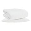 vidaXL Duvet 2 &icirc;n 1 cu pernă 2 buc. Alb Pene de rață