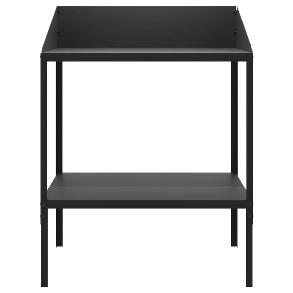 vidaXL Suport de plante, antracit, 75,5x54,5x100 cm, oțel galvanizat