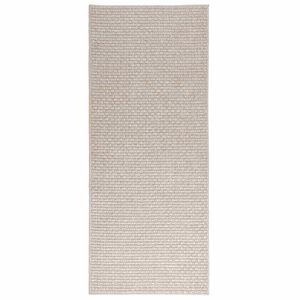 vidaXL Covoare de zonă Dreptunghiular FARO Crem 150 x 80 cm Poliester