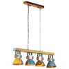 vidaXL Lampă de tavan industrială 25 W, multicolor, 111 cm E27