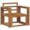 vidaXL Set de canapele de exterior Lemn Solid de Acacia natural