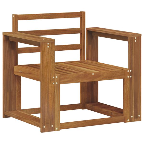 vidaXL Set de canapele de exterior Lemn Solid de Acacia natural