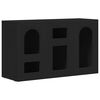 vidaXL Bufet ELST Negru 100 x 35 x 59 cm Lemn prelucrat