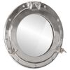 vidaXL Oglindă hublou de perete &Oslash;38cm&nbsp;aluminiu și sticlă