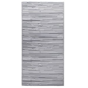 vidaXL Covor de exterior, ARAKIL gri, 120x180 cm, PP
