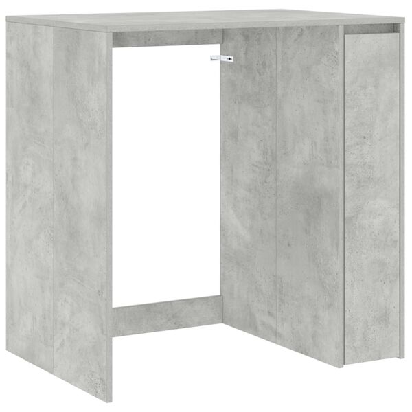 vidaXL Dulap pentru mașina de spălat cu ușă Beton 87 x 60 x 89 cm