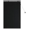 vidaXL Jaluzea venetiană Negru 85 x 130 cm 35 mm