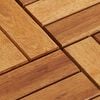 vidaXL Plăci pentru Deck 10 pcs Maro 30 x 30 cm Lemn de Acacia