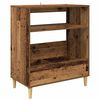 vidaXL Suport pentru pick-up Lemn vechi 71 x 39,5 x 83 cm