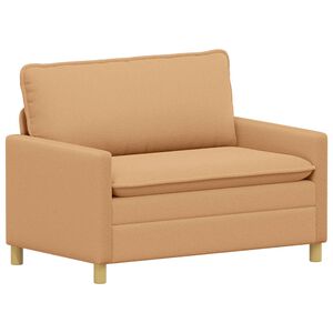 vidaXL Canapea Bej 126 x 81 x 87,5 cm Țesătură