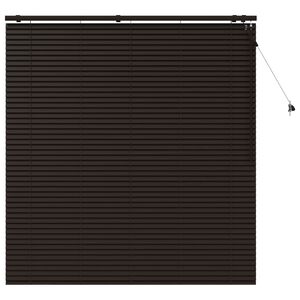 vidaXL Jaluzea venetiană Maro &icirc;nchis 160 x 160 cm 35 mm