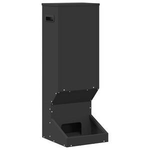 vidaXL Feeder pentru cerbi Negru 28 x 30 x 80 cm 3 kg