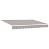 vidaXL Material de &icirc;nlocuire pentru copertină Gri deschis 280 x 245 cm