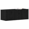 vidaXL Dulapuri TV Stejar negru 80 x 30 x 30 cm Lemn compozit