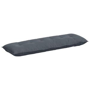 vidaXL Perna pentru spate Gri &icirc;nchis 160 x 50 cm Țesătură din corduroy