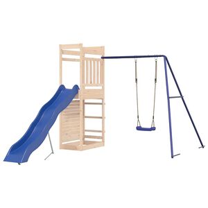 vidaXL Set de joacă pentru exterior, lemn masiv de pin