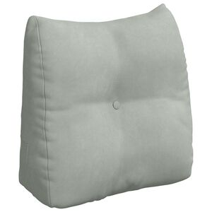 vidaXL Perna pentru spate Gri deschis 45 x 24 x 50 cm Catifea