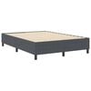 vidaXL Cadru de pat platformă Gri &icirc;nchis 160 x 200 cm