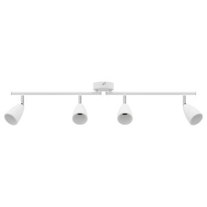 vidaXL Spot de tavan Alb 70 x 12,5 x 10,5 cm Metal