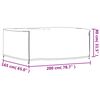 vidaXL Huse mobilier de grădină 2 buc., 200x165x80 cm, Oxford 420D