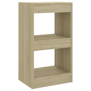 vidaXL Bibliotecă/Separator cameră, stejar sonoma, 40x30x72 cm
