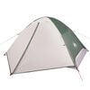 vidaXL Cort de camping cupolă pentru 2 persoane, verde, impermeabil